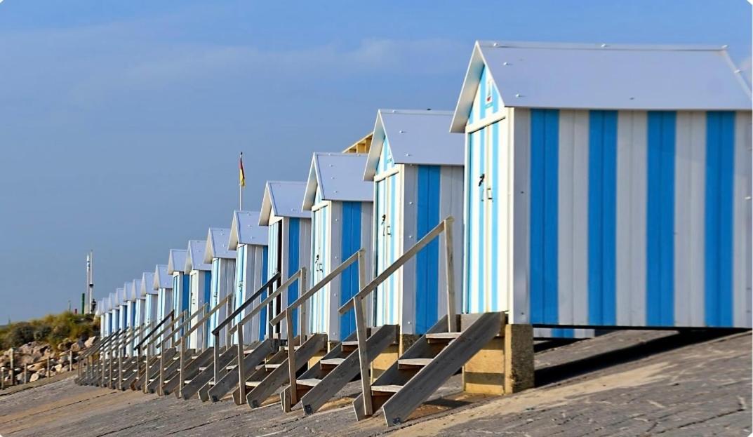La Cabine D Hardelot Plage A 3Mn A Pied Neufchatel-Hardelot Exterior photo