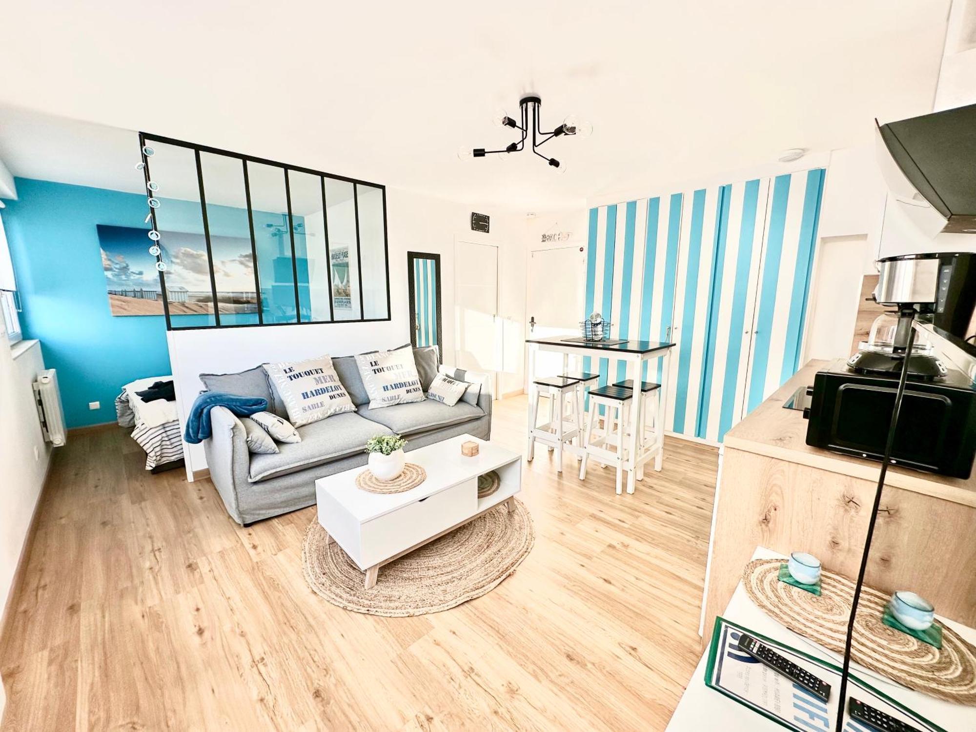 La Cabine D Hardelot Plage A 3Mn A Pied Neufchatel-Hardelot Exterior photo